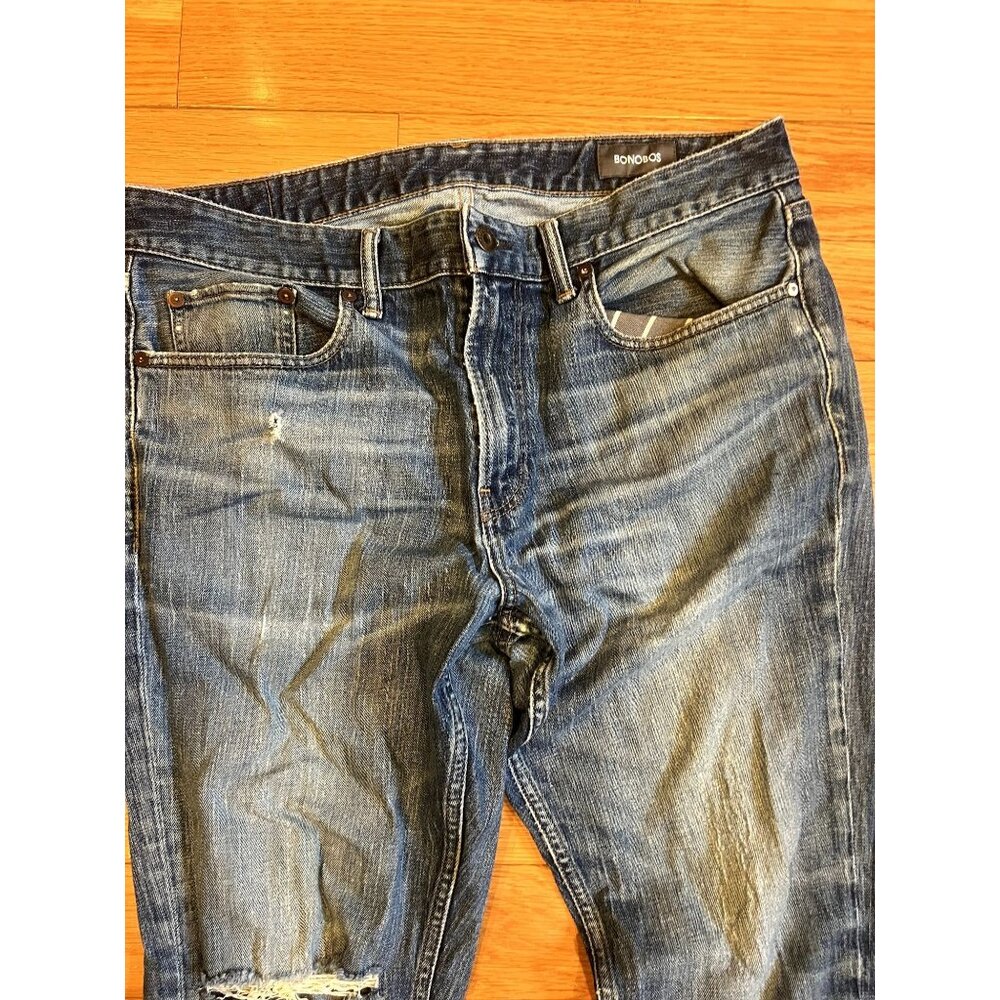 Bonobos The Blue Jeans Size 35/30 Lot of 2 - Picture 10 of 13